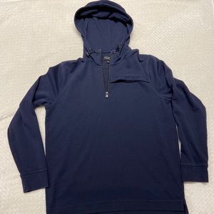 Men’s Moisture Wicking Performance Hoodie- Navy